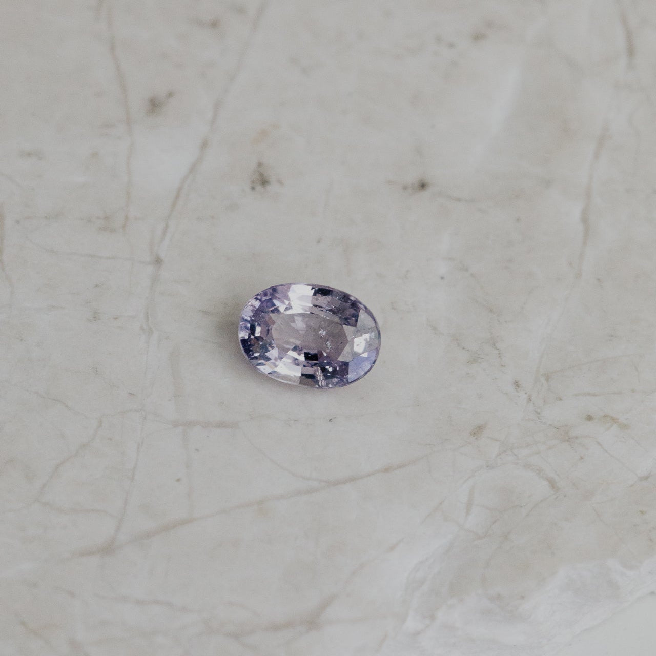 1.21 ct Oval Purple Sapphire Stone