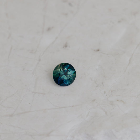 1.02 ct Round Blue Australian Sapphire Stone