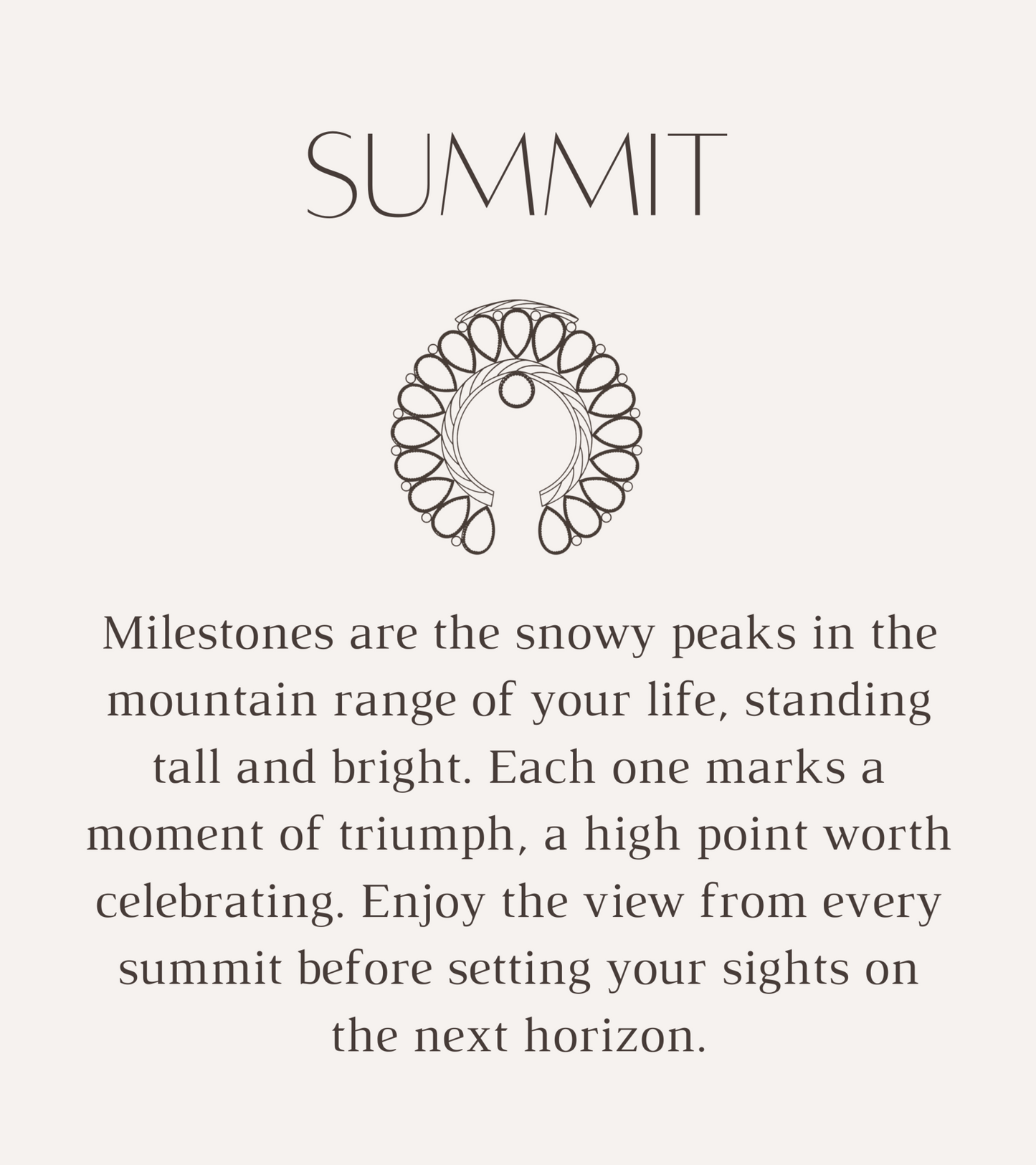 The Summit Charm Necklace