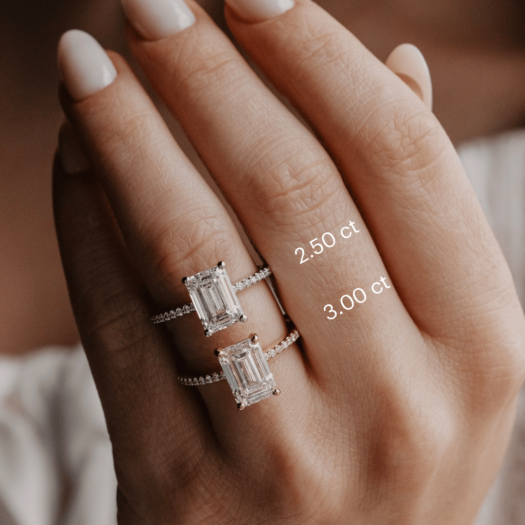 The Jenna Emerald Cut Ring