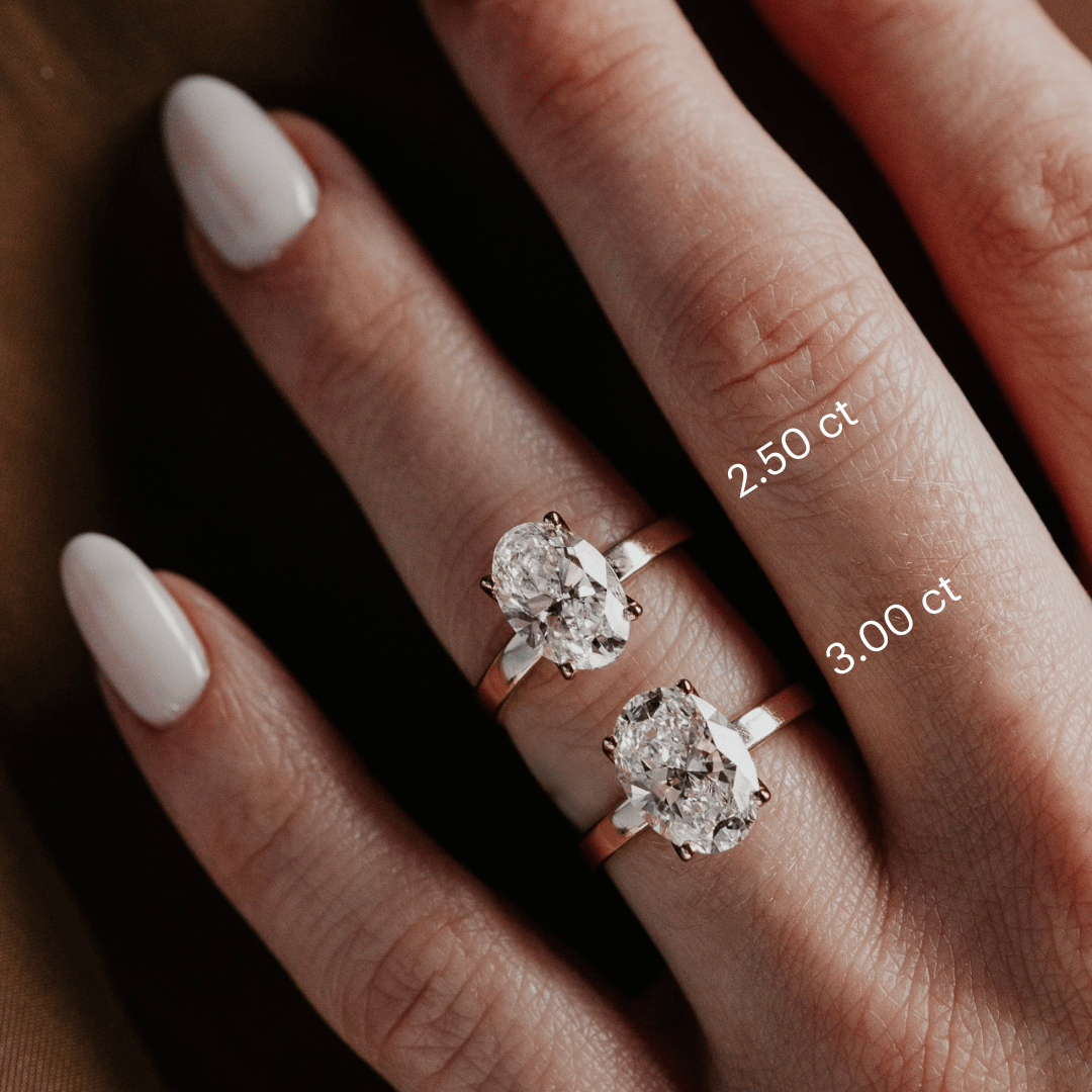 The Octavia Oval Solitaire Ring