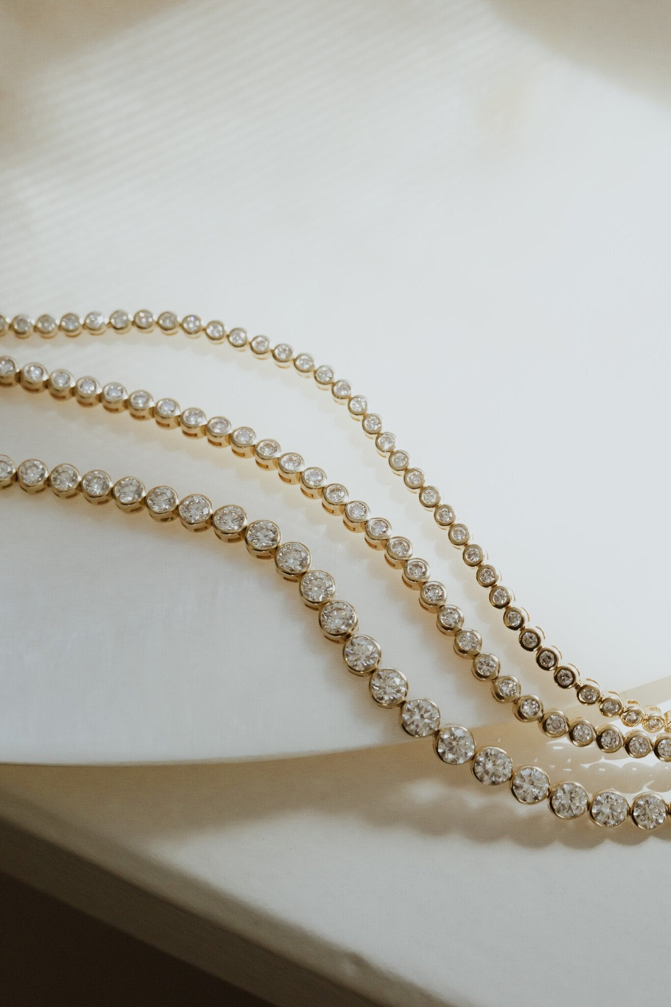 Bezel Tennis Bracelet