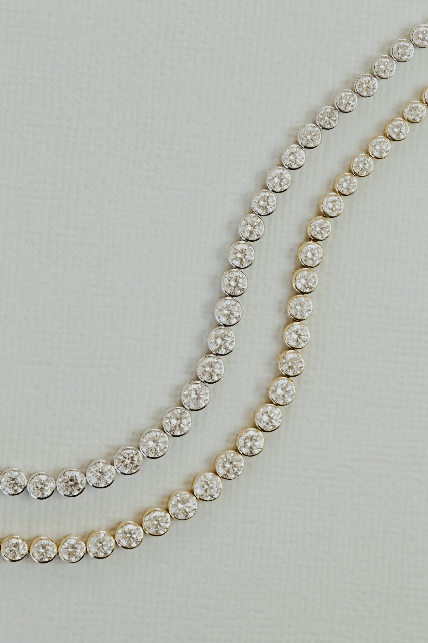 Bezel Tennis Bracelet