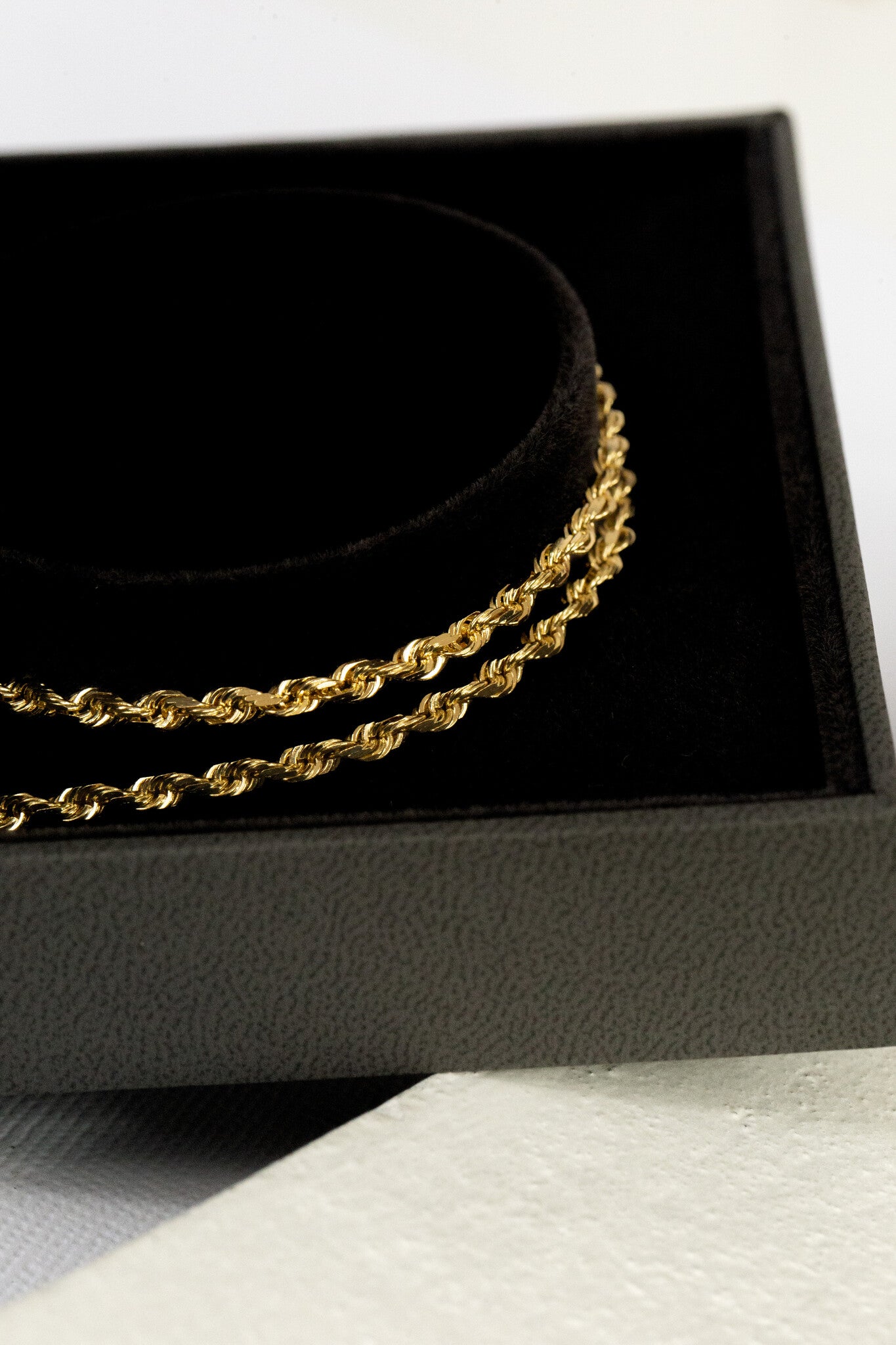Solid Rope Chain Bracelet