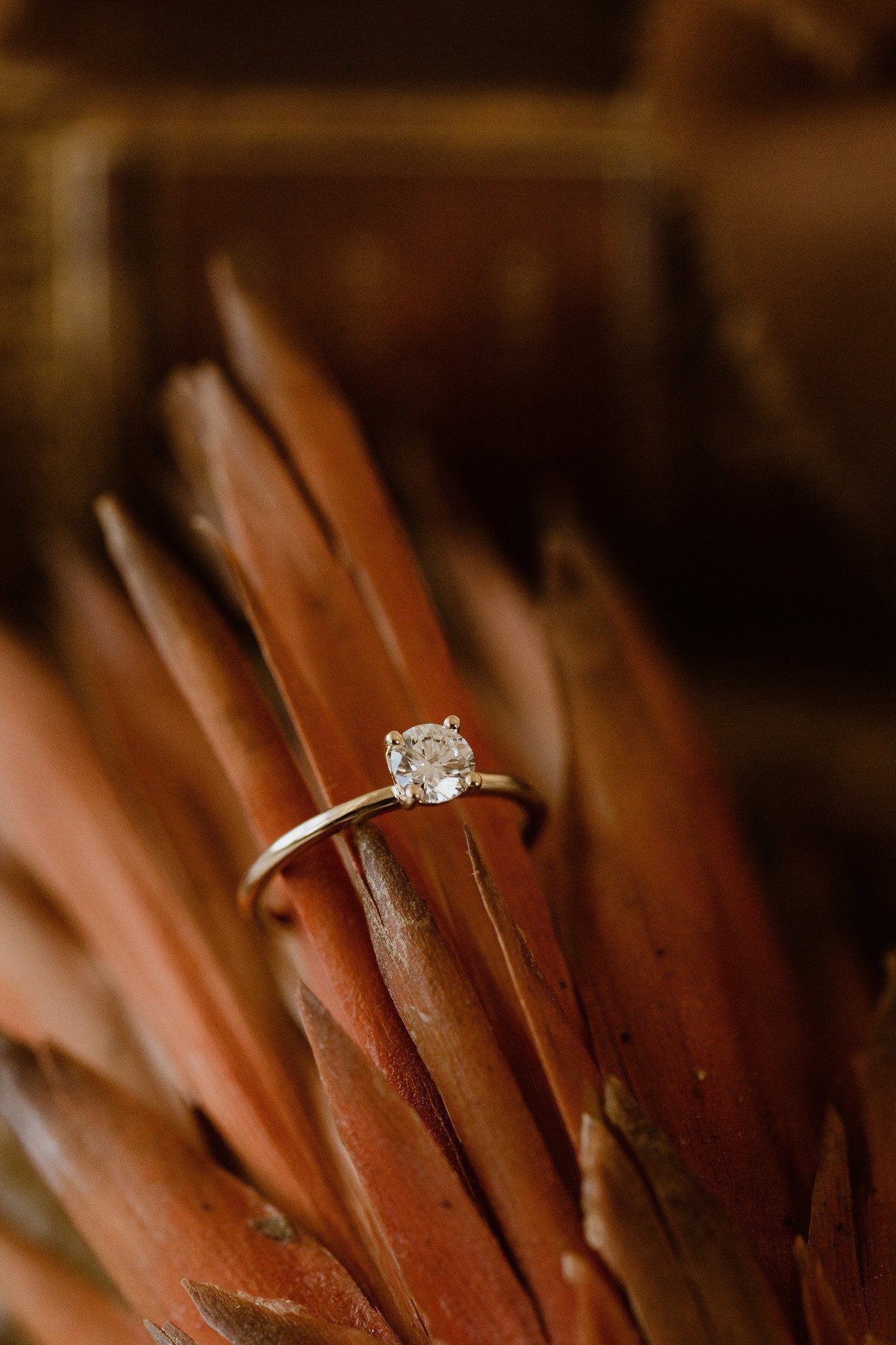 The Mini Maeve Round Solitaire