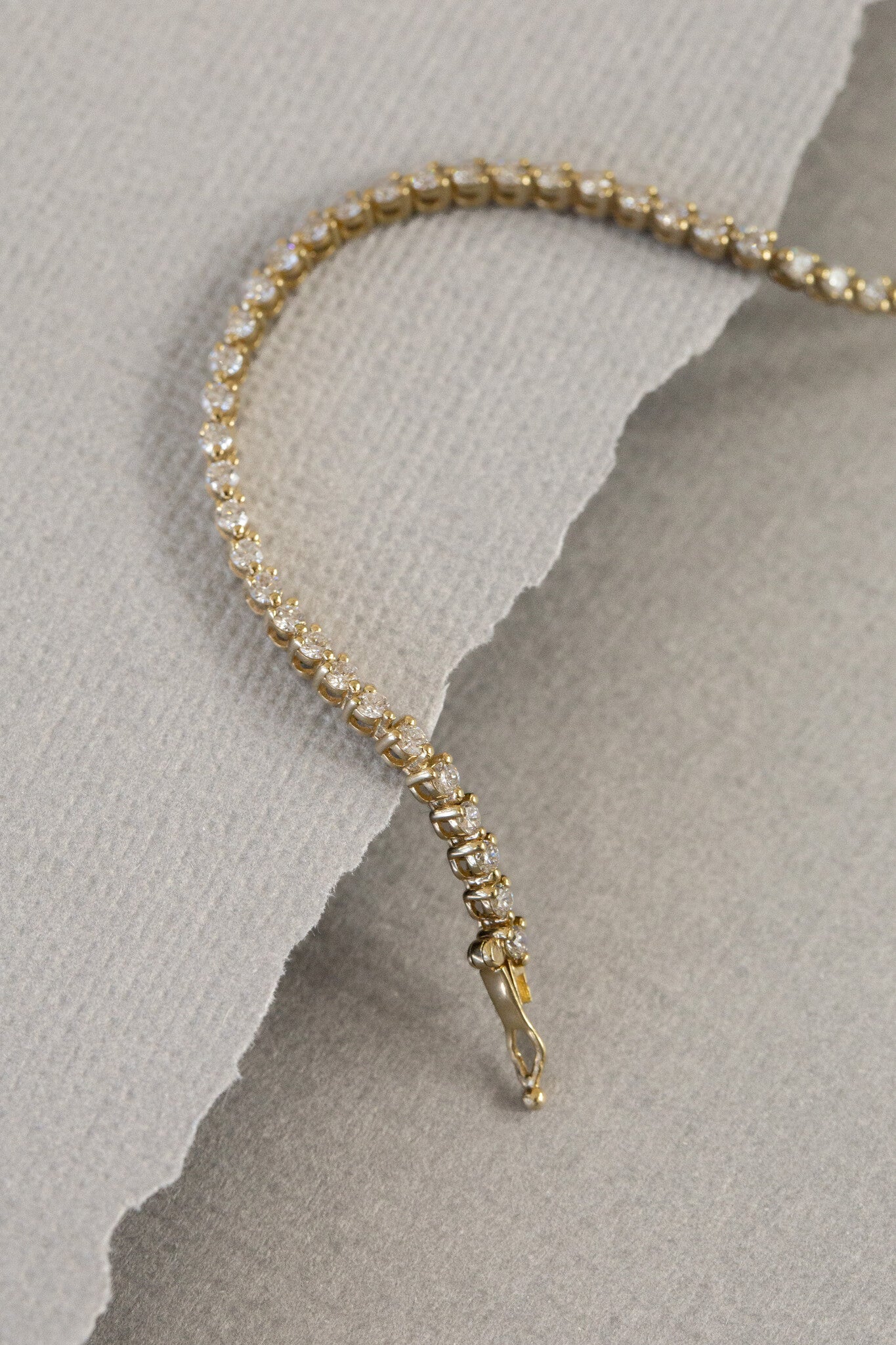 Three Prong Tennis Bracelet