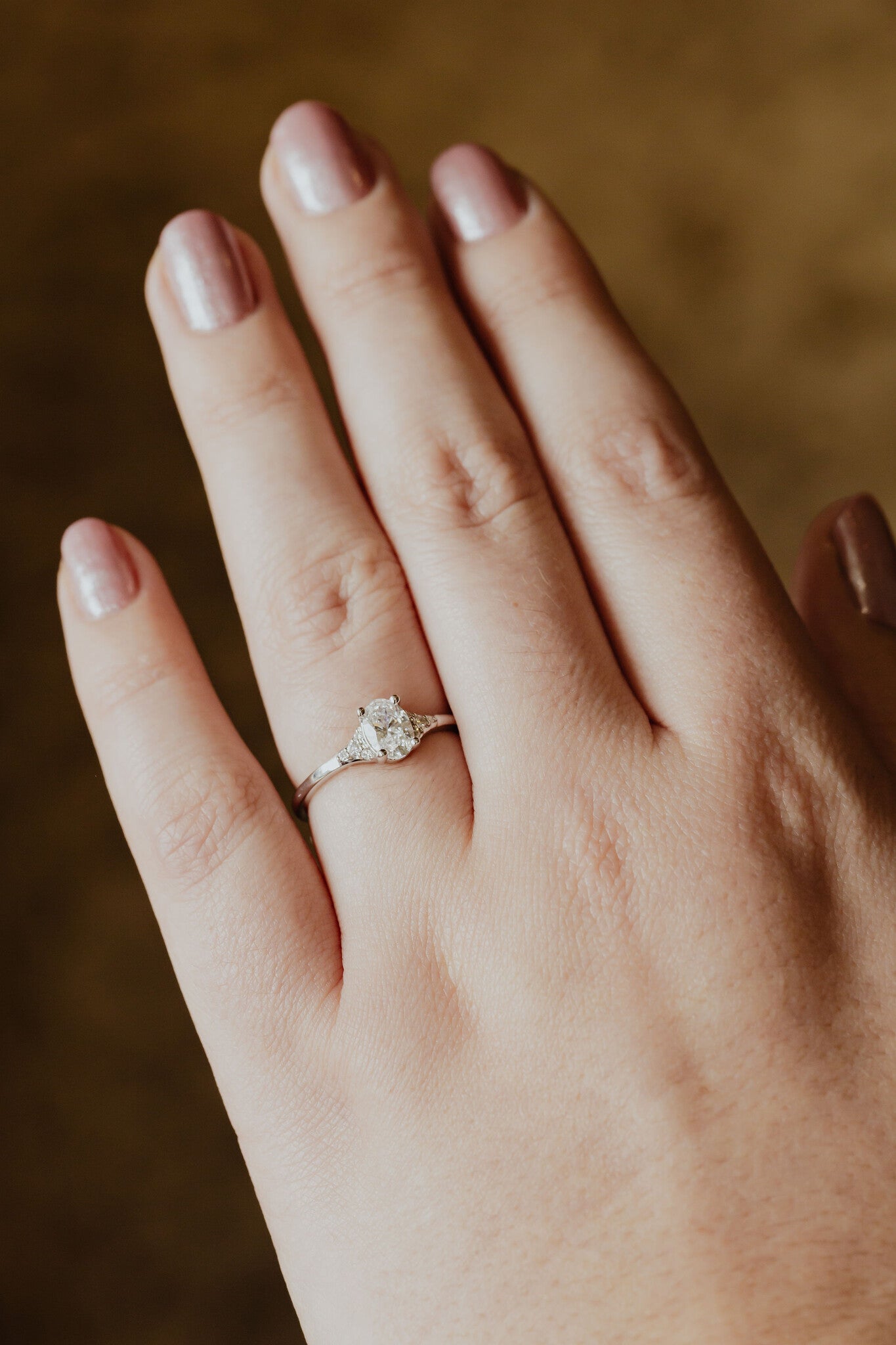 The Mini Angie Oval Ring