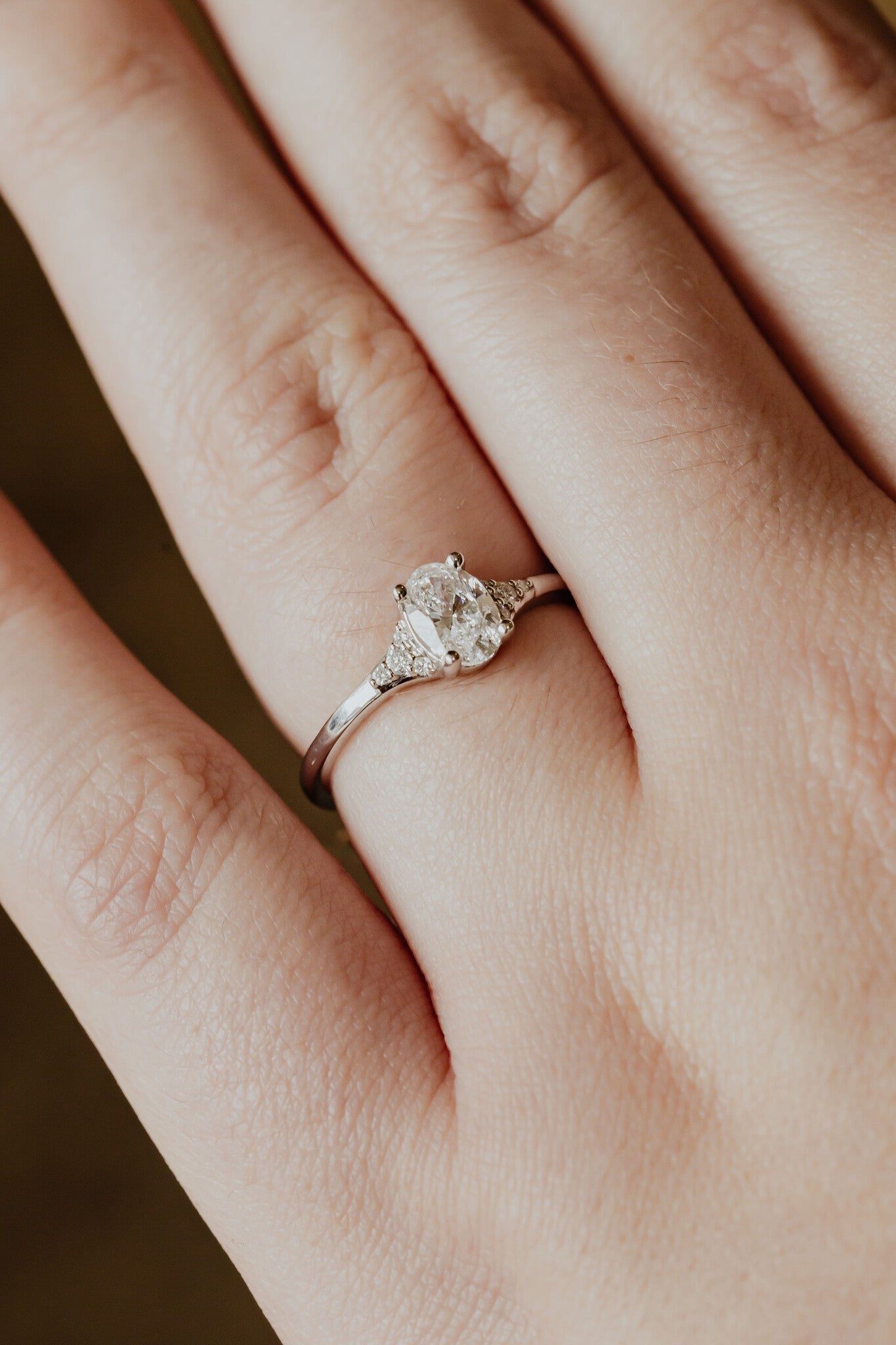 The Mini Angie Oval Ring