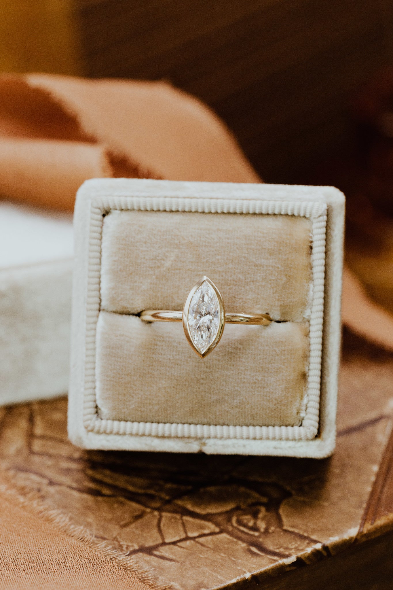 The Bailey Marquise Solitaire