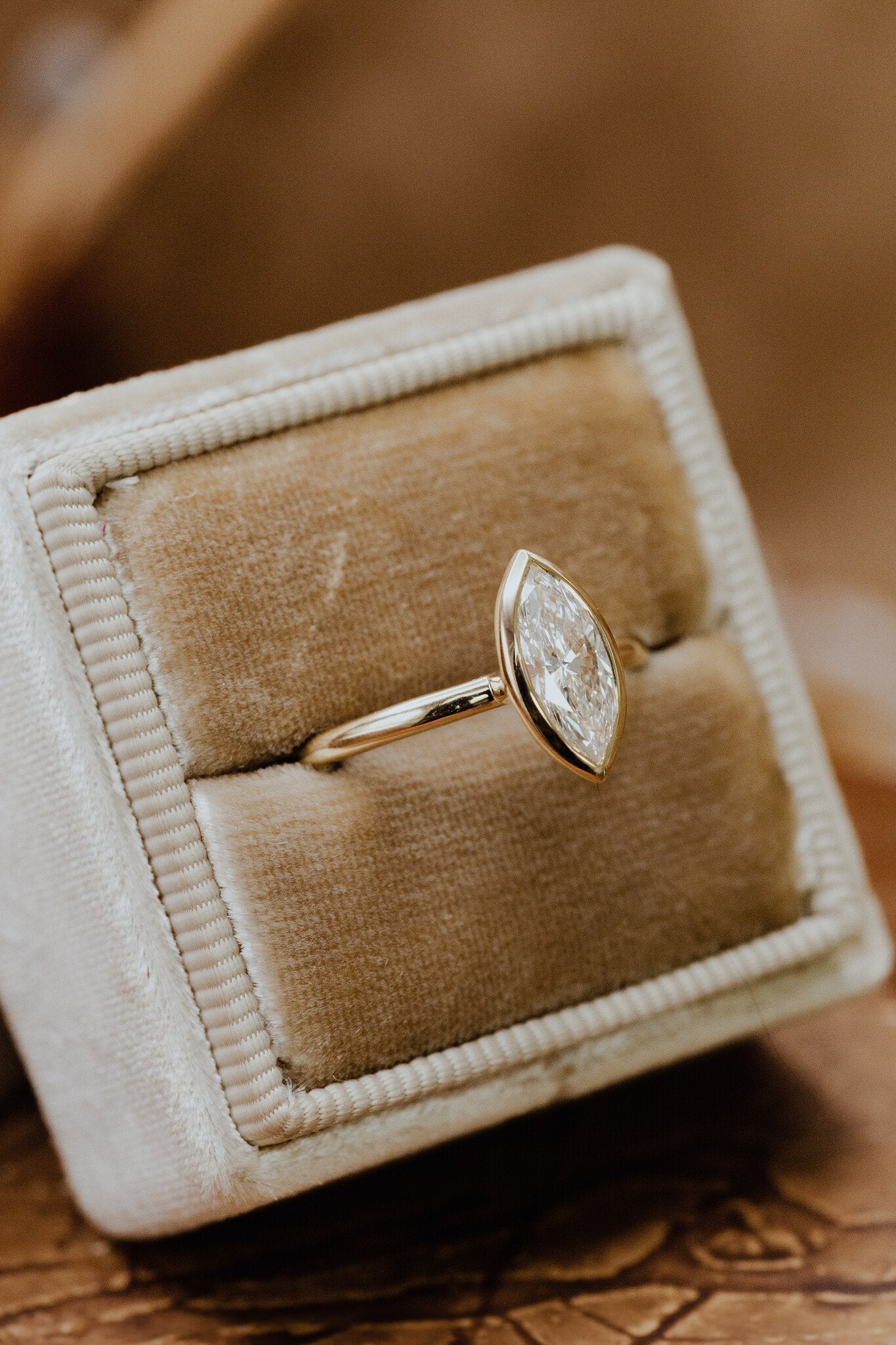 The Bailey Marquise Solitaire