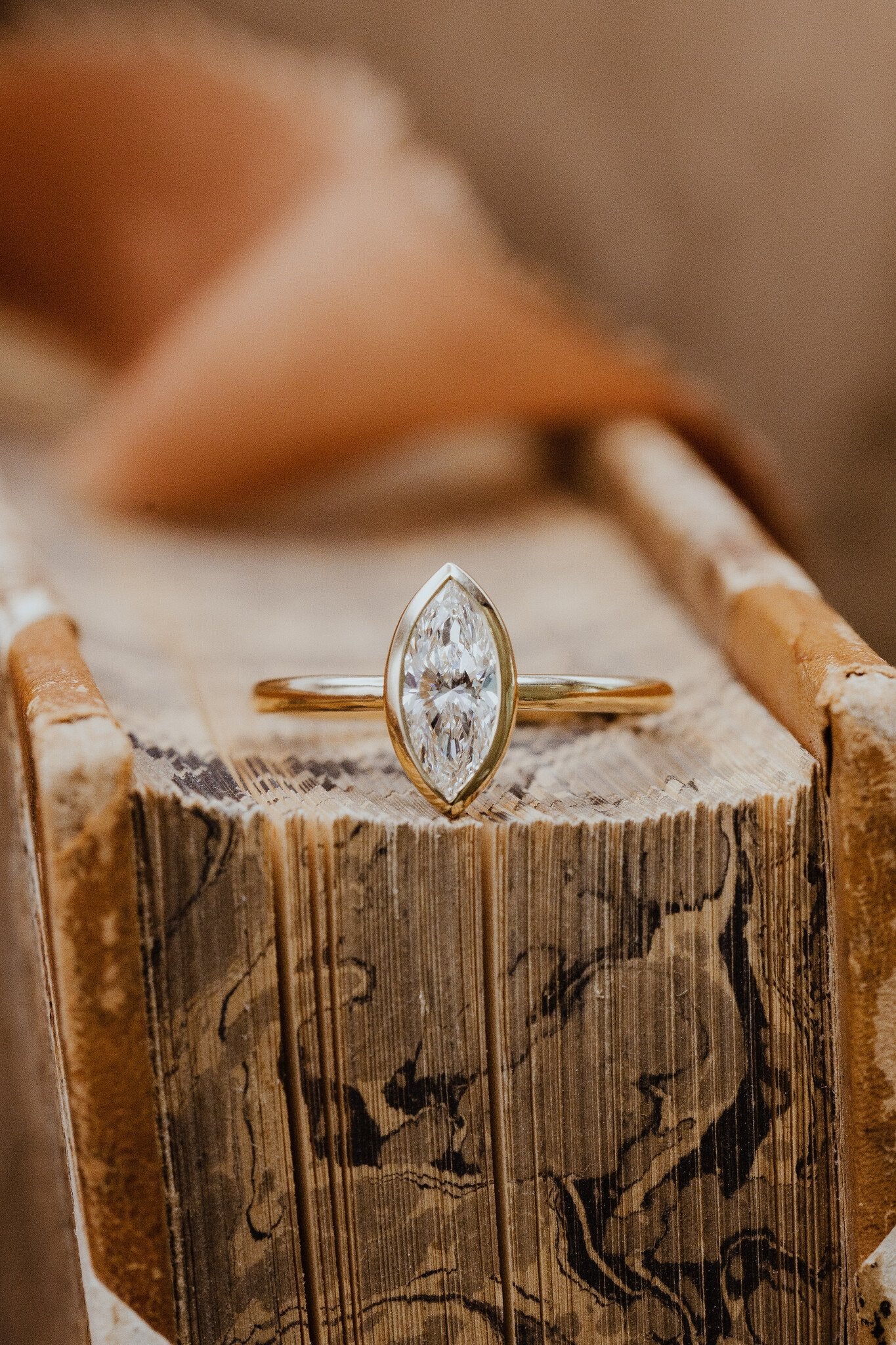 The Bailey Marquise Solitaire