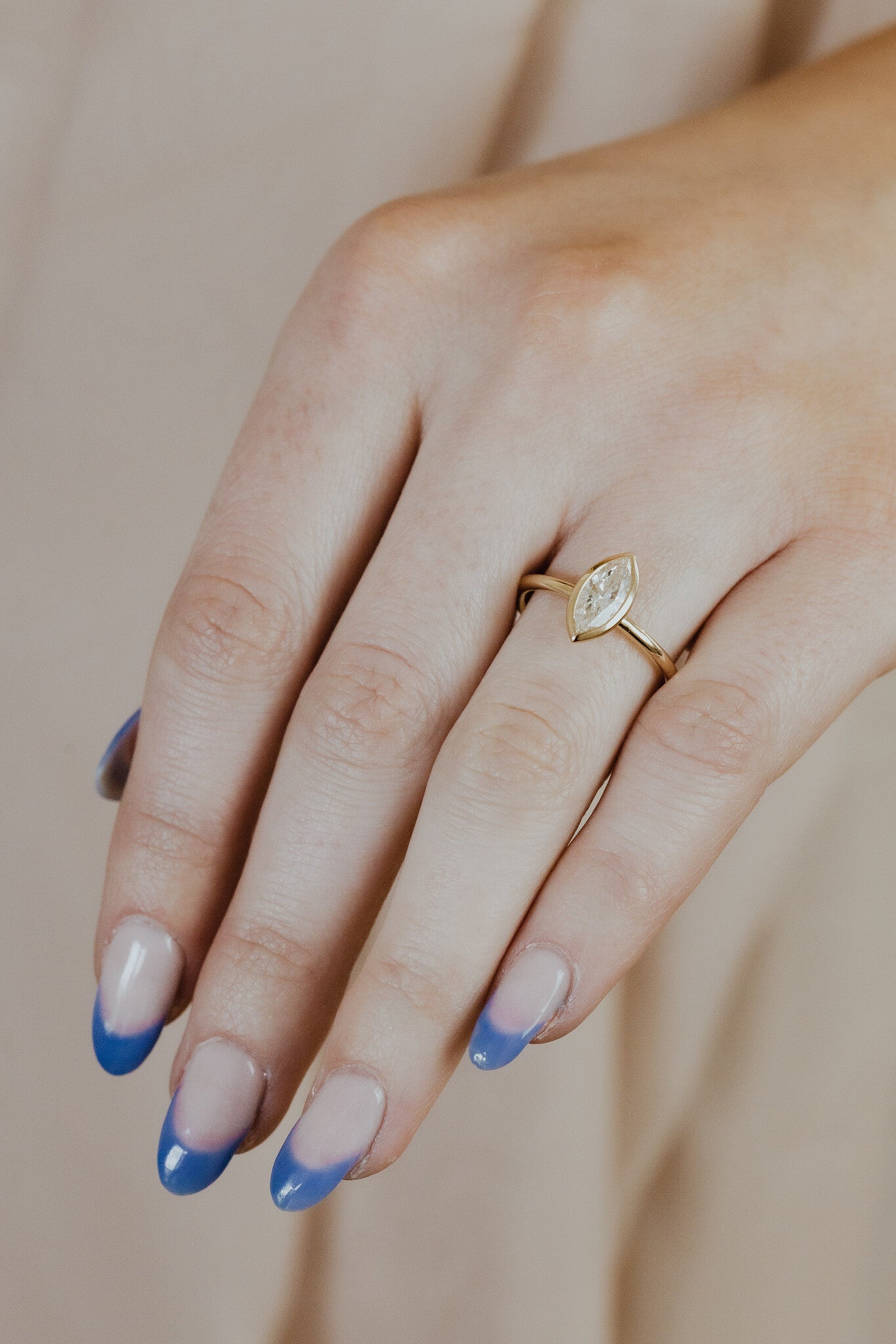 The Bailey Marquise Solitaire