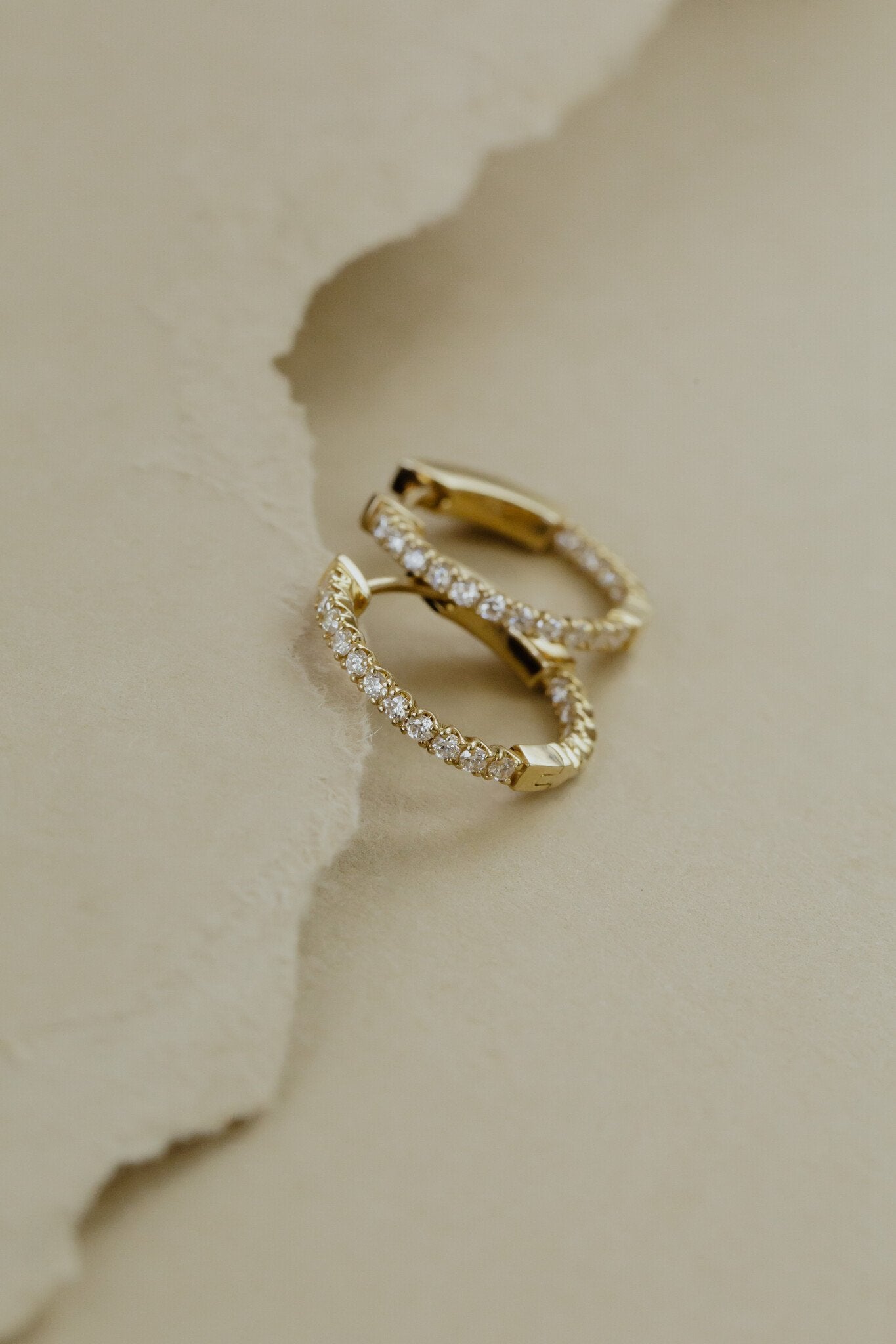 Small Inside Out Hoop Earrings