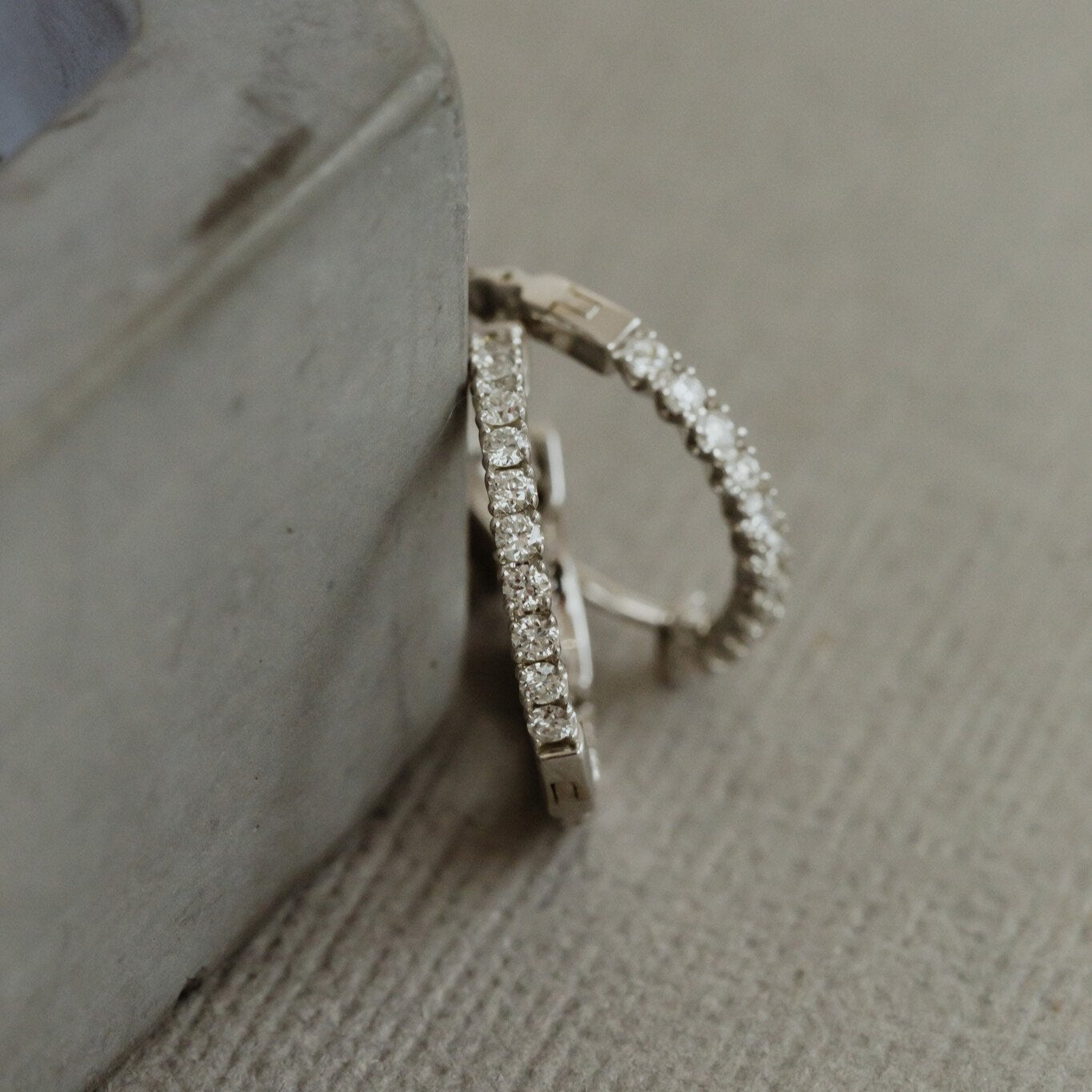 Small Inside Out Hoop Earrings