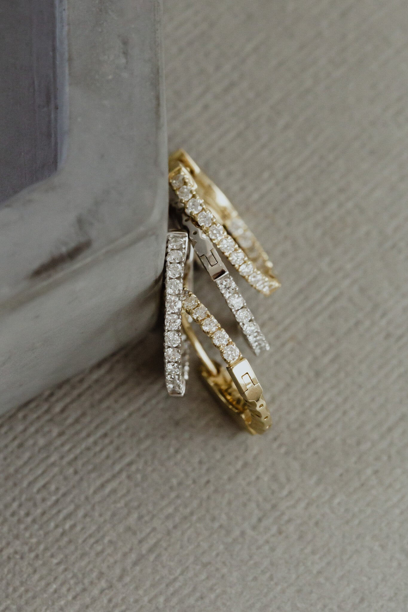 Small Inside Out Hoop Earrings