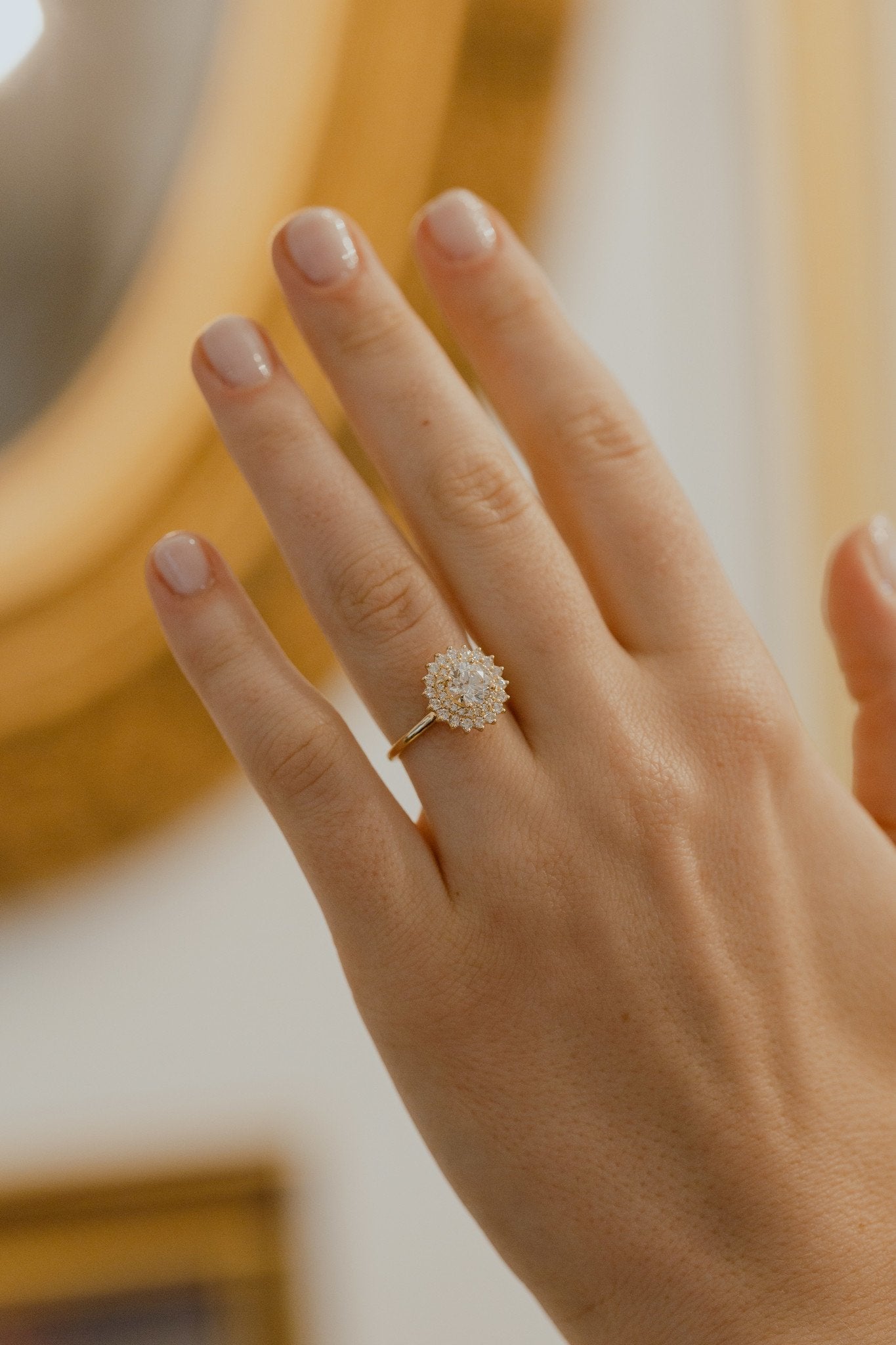 The Soleil Round Ring