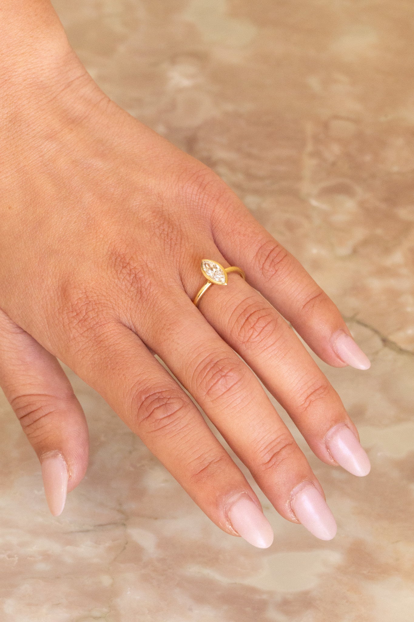 The Bailey Marquise 1.01 ct Marquise Lab Grown Solitaire