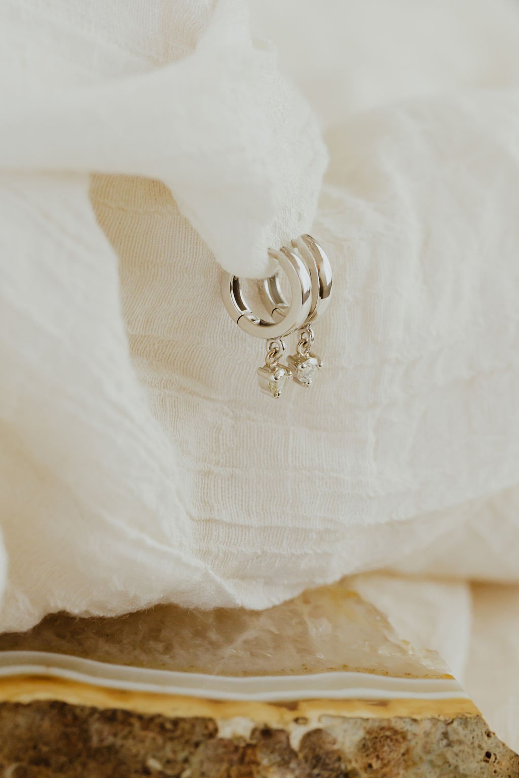 The Merit Huggie Earrings