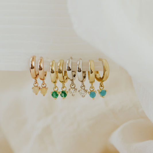 The Merit Huggie Earrings