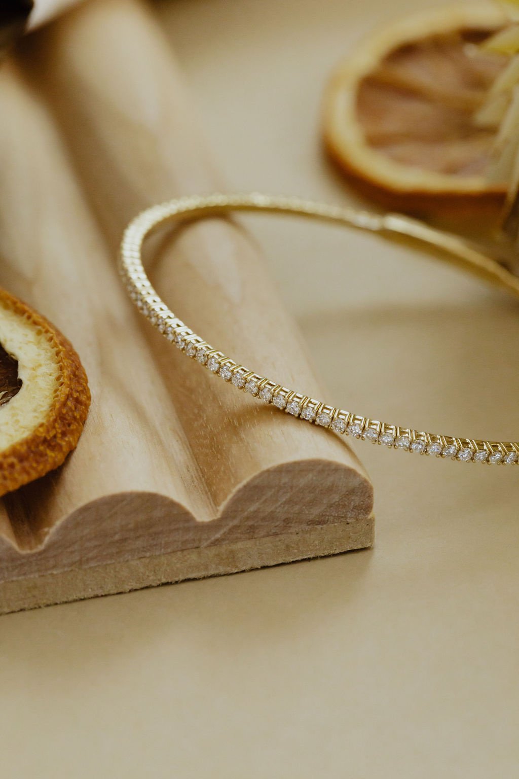 Diamond Bangle Bracelet