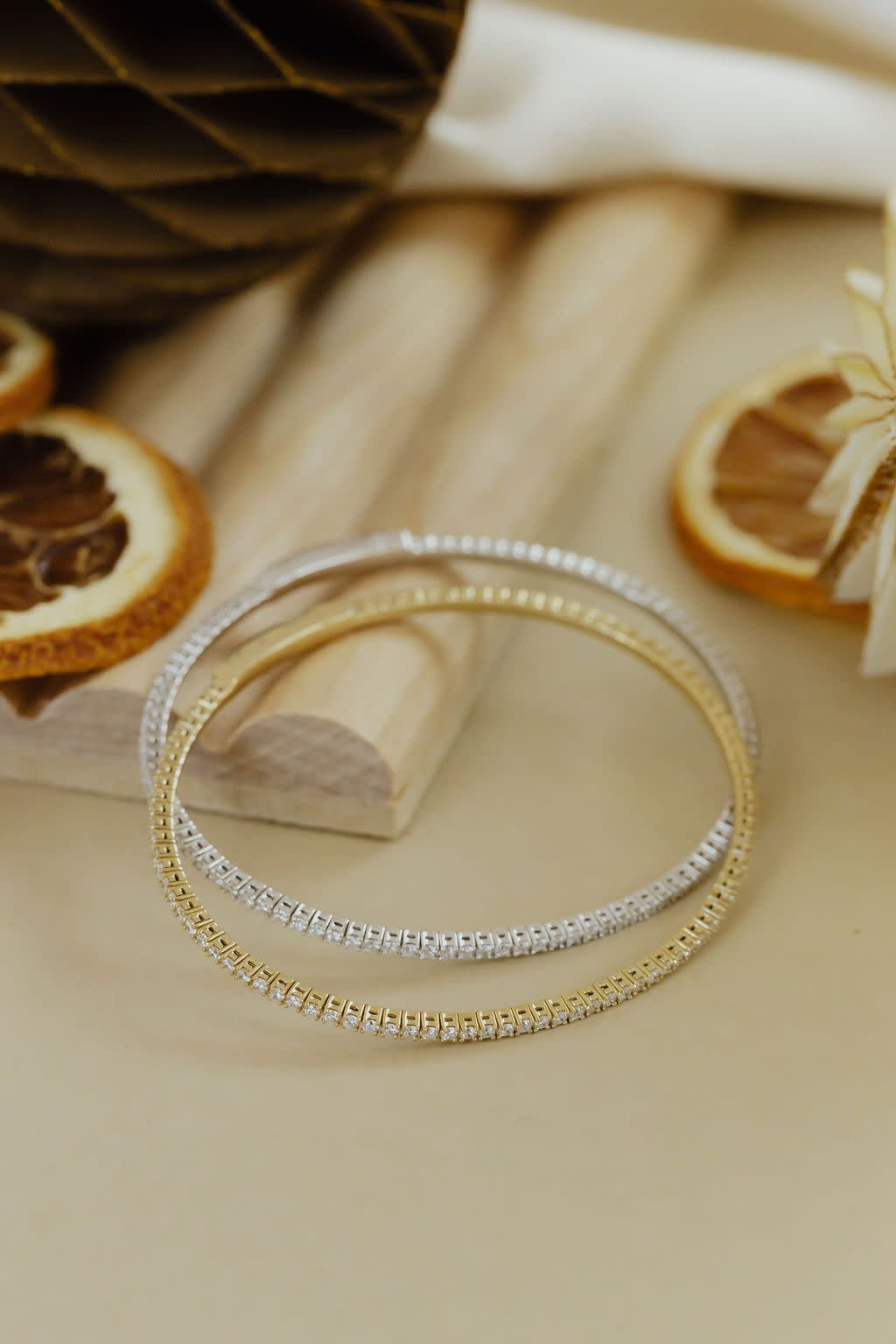 Diamond Bangle Bracelet