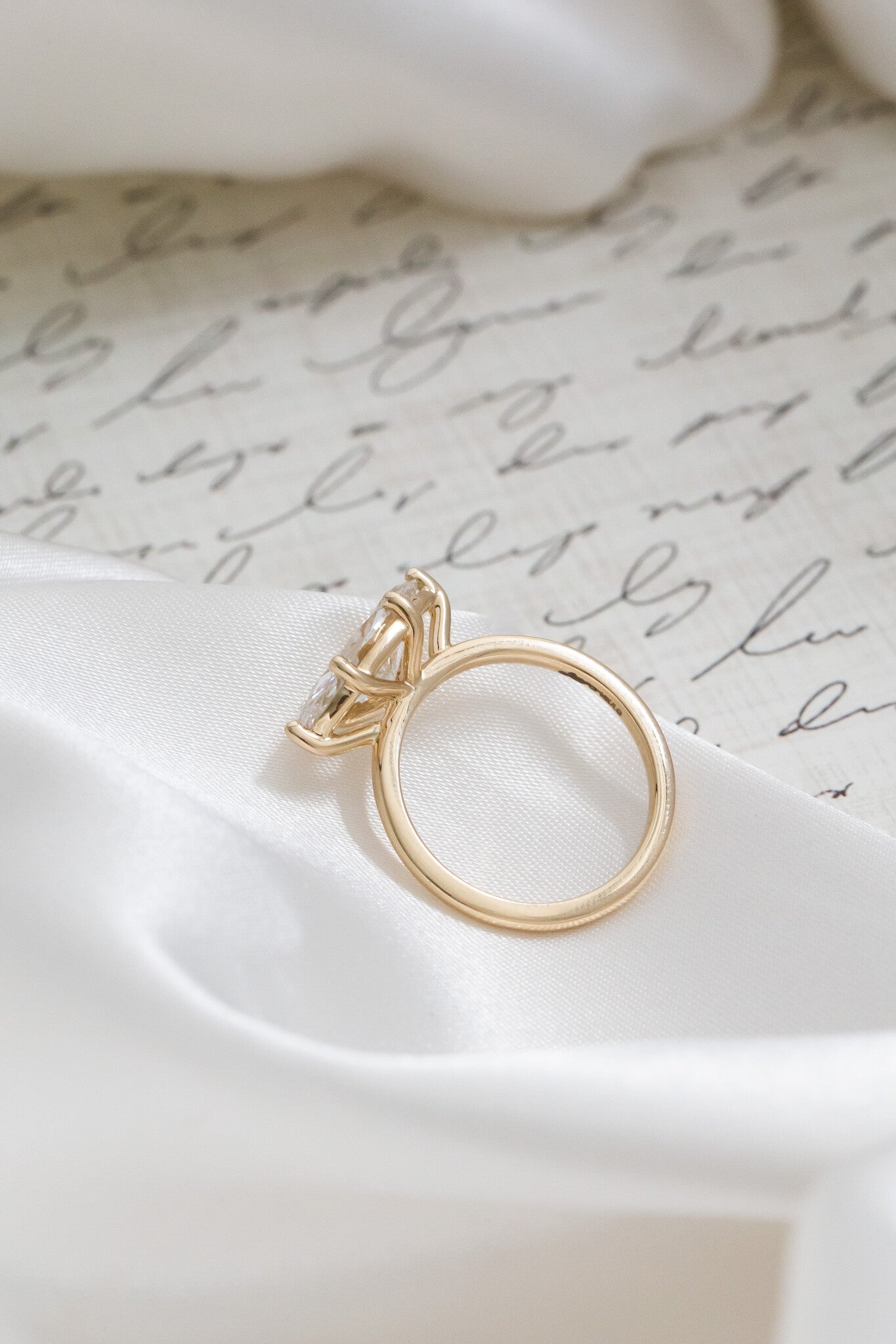 The Bennett Marquise Solitaire