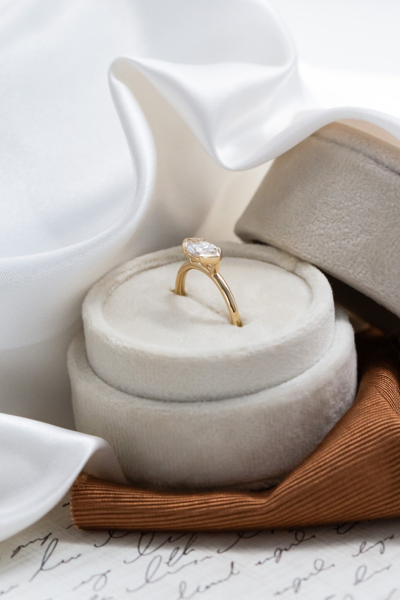 The Austen Marquise Solitaire