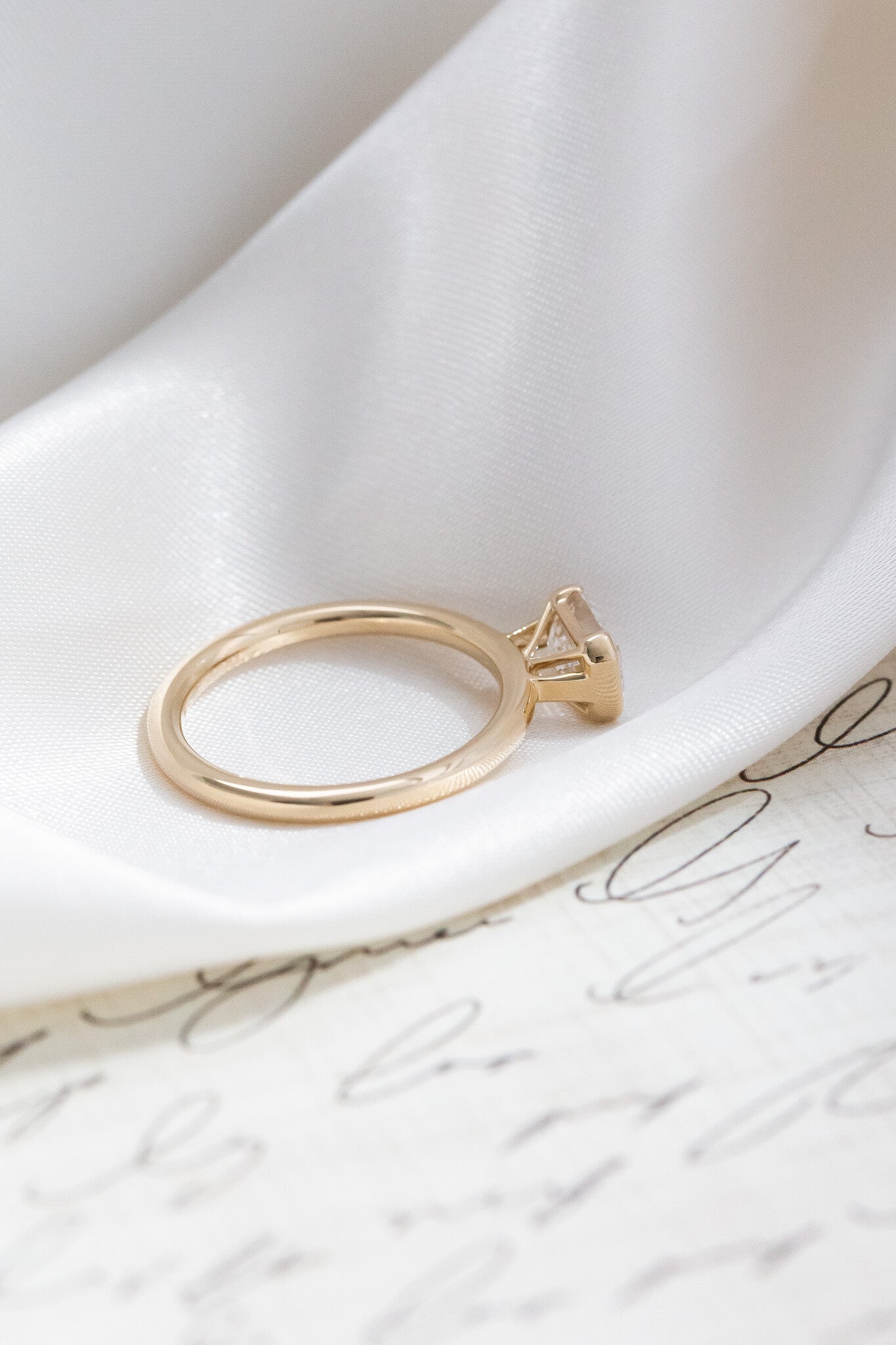 The Austen Emerald Cut Solitaire