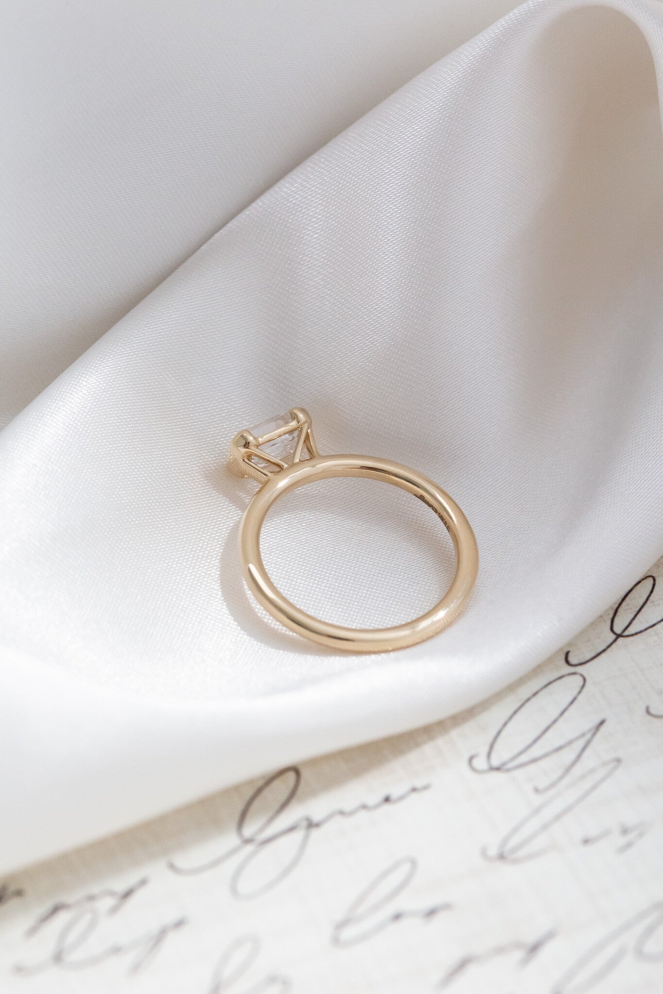 The Austen Emerald Cut Solitaire