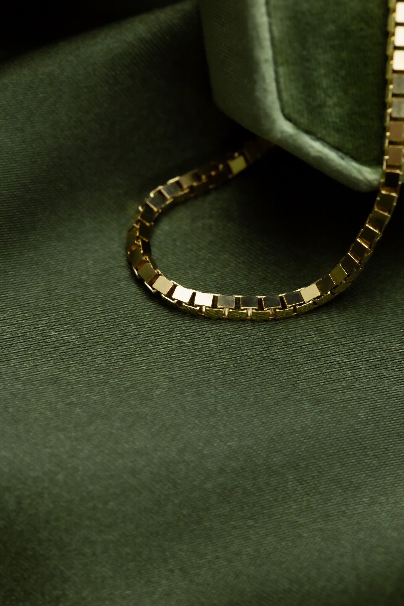 Large Box Chain Bracelet